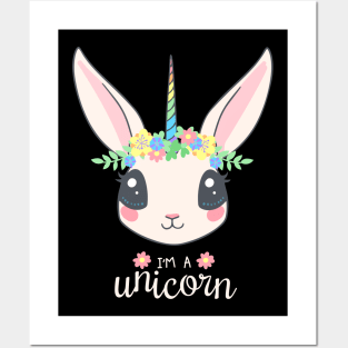 I'm A Unicorn Funny Halloween Gifts Posters and Art